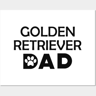 Golden Retriever Dad Posters and Art